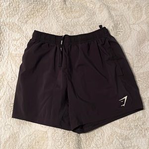 Mens black gym shark athletics shorts size small